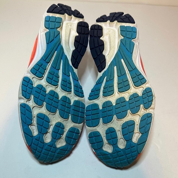 Under Armour Womens Bandit Running Shoes Size 6.5 Blue Orange Grey (103 Box 13) - Picture 9 of 9